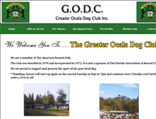 Tablet Screenshot of greaterocaladogclub.com